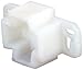 Prime-Line R 7261 White, Plastic, Center Rail Drawer Track Rail Support Bracket (2 Pack)