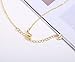 Fremttly 14k Gold Fill Dainty Circle Necklace • Open Circle Chain Necklace-CK1-RD-L