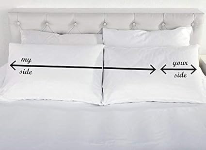 60 Second Makeover Limited Your Side My Side Pillows Couples