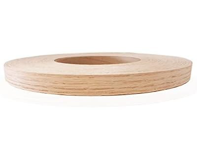 Red Oak Wood Veneer Edgebanding Preglued 13/16" X 250' Roll
