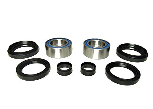 ATV Parts Connection Pair of Front CV Axle Shafts & Wheel Bearings for Honda Rancher 420 4x4 2007-2013, Rancher 400 4x4 2004-2007, Rancher 350 4x4 2000-2005 ATV