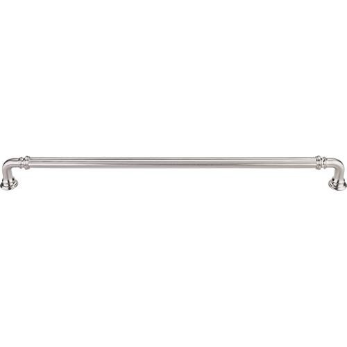Chareau Reeded 12" Center Bar Pull Finish: Brushed Satin Nickel