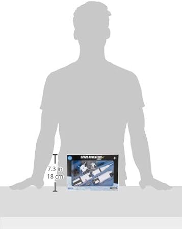 daron space adventure saturn v rocket model playset