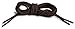 OrthoStep Waxed Dress Round 40 inch Brown Shoe laces - Extra Durable Shoe and Boot Laces Shoe Laces 2 Pair Pack