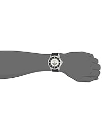 Invicta & apos; Vintage & apos; cuarzo acero inoxidable reloj Casual, Color: Negro (Modelo: 23128)