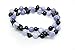 The Art of Cure Original Baltic Amber Necklace- Polished Handmade (Cherry/Aquamarine) for boy or girl – 12-12.5 Inches size