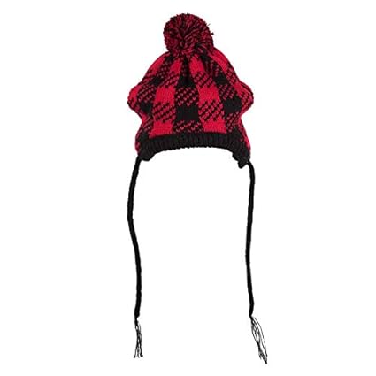 Amazon Com The Worthy Dog Buffalo Plaid Hat For Your Pet
