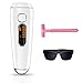 Hair Removal for Women and Man IPL hair removal UPGRADE to 999,999 Permanent Painless Flashes Facial body Profesional Hair Remover Device Hair Treatment Wholebody Home Use,Feeke C1 pro