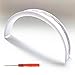 Replacement Headband Rubber Cushion Pad Parts for Beats Solo 2.0 Solo 3.0 Wireless Headphone (Rubber Headband-White)