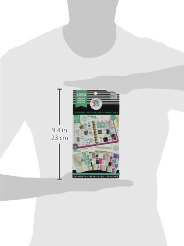 Me & My Big Ideas-Create 365 Happy Planner Sticker Value Pack, 1050/Pkg
