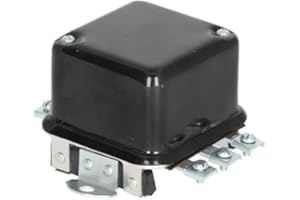 ALL STATES AG PARTS PARTS A.S.A.P. Voltage Regulator - 6 Volt - 4 Terminal - Flat Mount fits John Deere 40 320 420 430 AM2702T 1101859 fits International 121578C1 fits Case fits Massey Ferguson TO35 180142M92