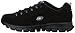 Skechers Sport Women's Trend Setter Fashion Sneaker,Black/Black,6 M US