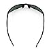 Flying Fisherman Bristol Polarized Sunglasses with AcuTint UV Blocker for Fishing and Outdoor Sports, Matte Black Frames/Smoke Lenses