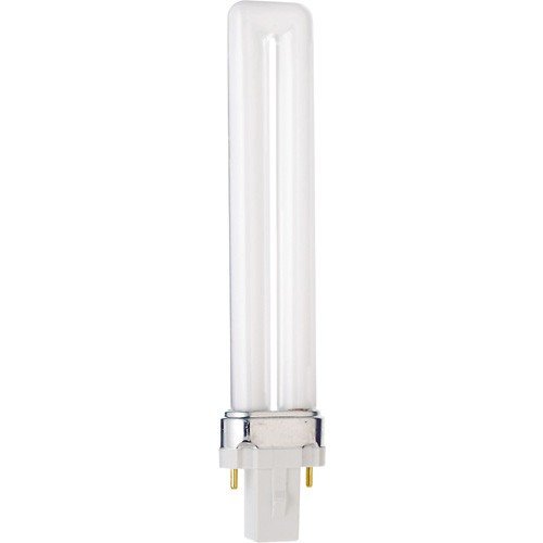 (25 Pack) Sylvania 21272 CF9DS/827/ECO 9-Watt 2700K 2-Pin Single Tube Compact Fluorescent Lamp