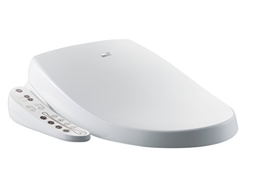 BioBidet A7 Aura Elongated Bidet Toilet Seat | White | Adjustable Heated Seat | Warm Water | Air Dryer | Stainless Steel Nozzle