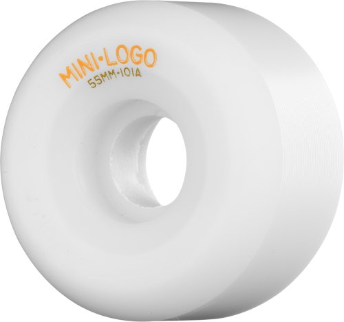 Mini-logo skateboards a- 55mm 101a skateboard wheel, wh…