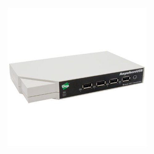 Digi AnywhereUSB USB Hub with Ethernet AW-TS-44