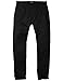 Match Men's Slim Fit Tapered Stretchy Casual Pants (34W x 31L, 8050 Black)