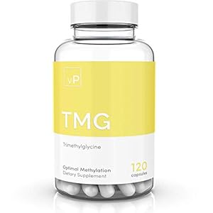 Trimethylglycine TMG (500mg) x 120 Capsules | Vitality Pro | High Strength TMG Supplement