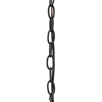 Kichler 4930BK Accessory Chain Extra Heavy Gauge 36-Inch, Black