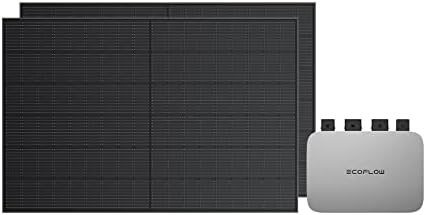 EF ECOFLOW PowerStream Balcony Solar System 2x400W Panels Microinverter WiFi