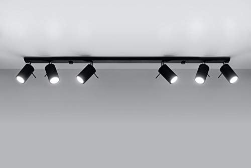 SOLLUX lighting Ring 6L Ceiling Light with 6 Spotlights - Image 3