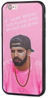 iPhone 6s Case,Bailun New Cartoon 2 in 1 TPU+PC Clear Soft Scratch-Proof Protective Cry Face Hotline Bling Drake Cover Case For iPhone 6/6s (4.7-Inch)