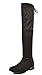 DREAM PAIRS Women's Suede Over The Knee Thigh High Winter Boots