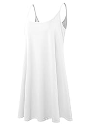 7th Element - Vestido de verano para mujer, estilo informal, con diseño de espaguetis