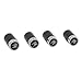 Carbon Fiber Mazdaspeed Sports Style Car Tire wheel Valve stem caps Fit For Mazda All Model 4-pcs set