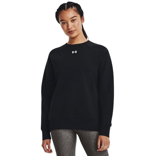 Damen UA Rival Fleece Crew Shirt