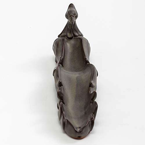 Zayton Incense Stick Holder Incense Burner Phoenix Like Ceramic Decorative Incense Ash Catcher for Home Ornament Meditation Bedroom