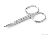 INOX Stainless Steel Combination Cuticle and Nail Scissors. Made by Erbe in Germany, Solingen