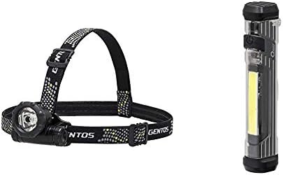 Gentos ジェントス Led ヘッドライト 小型 明るさ80ルーメン 実用点灯12時間 単3形電池1本使用 Gtr 1d Ansi規格準拠