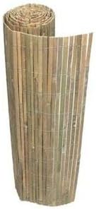 RKAYs Bamboo Slat Screening Fence (4M x 1M ~ 4M x 1.2M ~ 4M x 1.5M ~ 4M x 1.8M ~ 4M x 2M) Outdoor Privacy Garden Fencing Panel (4M x 1.5M)