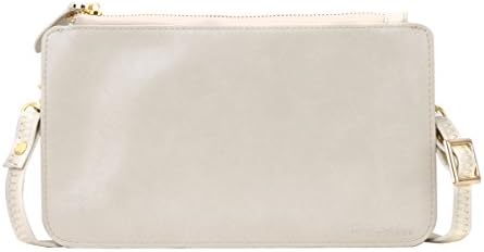 New Ultra Slim horizontal iphone 7 plus pouch bag for woman multi-function cross body handbag small cultch bag from Bosam-Beige