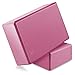 Node Fitness Premium Yoga Block (Set of 2) – 3 Inch Thick EVA Foam Brick – Pinkthumb 1