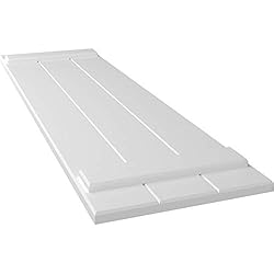 Ekena Millwork 16 1/8"W x 58"H True Fit PVC Three