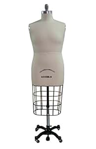 Amazon.com: Female Professional Dress Form Mannequin with Collapsible ...
