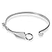 ChalkTalkSPORTS Rowing Oar Stainless Steel Bangle Bracelet | Crew Jewelry Stainless Steel | Hypoallergenic