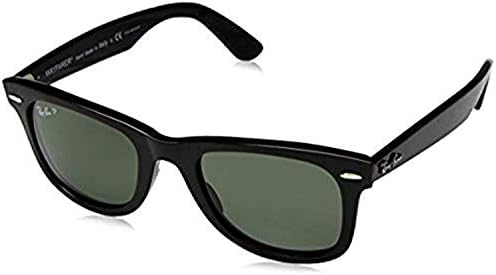 Bundle: Ray-Ban RB4340 Wayfarer Red Havana/Green Gradient Green 50mm & Carekit