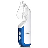 New Cordless Mypurmist Free - Ultrapure Handheld Steam Inhaler and Vaporizer (Mypurmist Free Kit). Fast Natural Relief from Sinus Congestion, Colds and Allergies