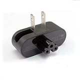 For Dell XPS13 XPS 13 2015 Laptop Power Adapter Folding 3 to 2 Pin Plug Charger