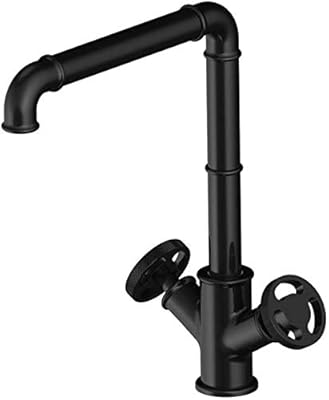Kitchen Mixer Tap Kitchen Sink Tap Retro Vintage Industrial Steampunk Style Dual Handwheel Swivel Spout Sink Taps Bathroom Vanity Tap Bathroom Sink Basin Mixer Tap Bathroom Faucet Amazon Sg Sports Fitness Outdoors