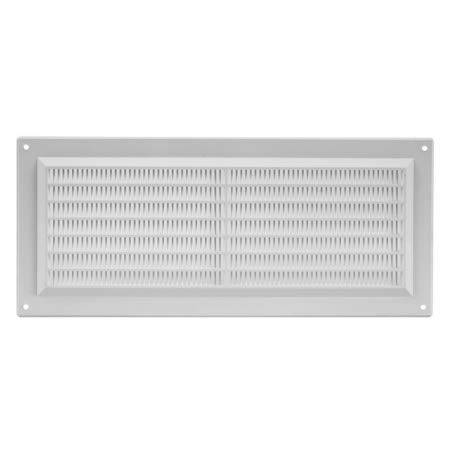 Air Ventilation Plastic Grill Cover 130mm x 300mm/Gray