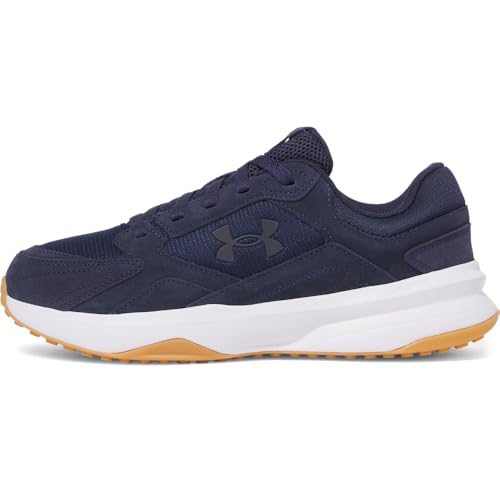Under Armour Men's Charged Edge Suede, (410) Midnight Navy/White/Midnight Navy,…