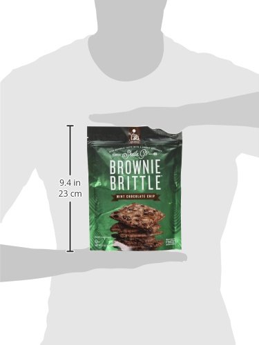 Sheila G's Brownie Brittle 3 Flavor Variety Pack: (1) Sheila G's Chocolate Chip Brownie Brittle, (1) Sheila G's Mint Chocolate Chip Brownie Brittle, and (1) Sheila G's Toffee Crunch Brownie Brittle, 5 Oz. Ea. (3 Bags Total)