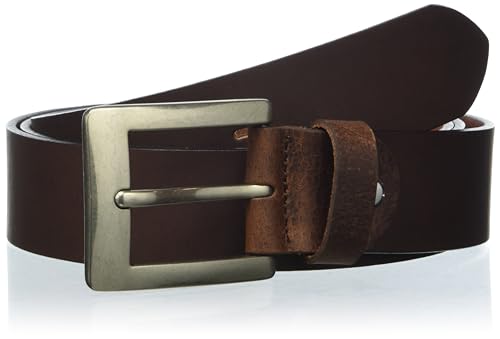 JP 1880 Ceinture en Cuir, Marron Acajou, 110 cm Homme