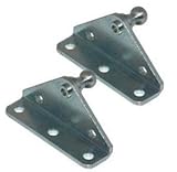 10MM Ball Stud Bracket for Gas Spring/Prop/Strut (2 Pack)