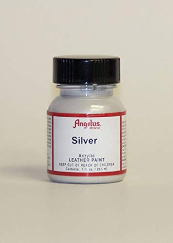 Angelus Acrylic Paints 1oz Color Silver
